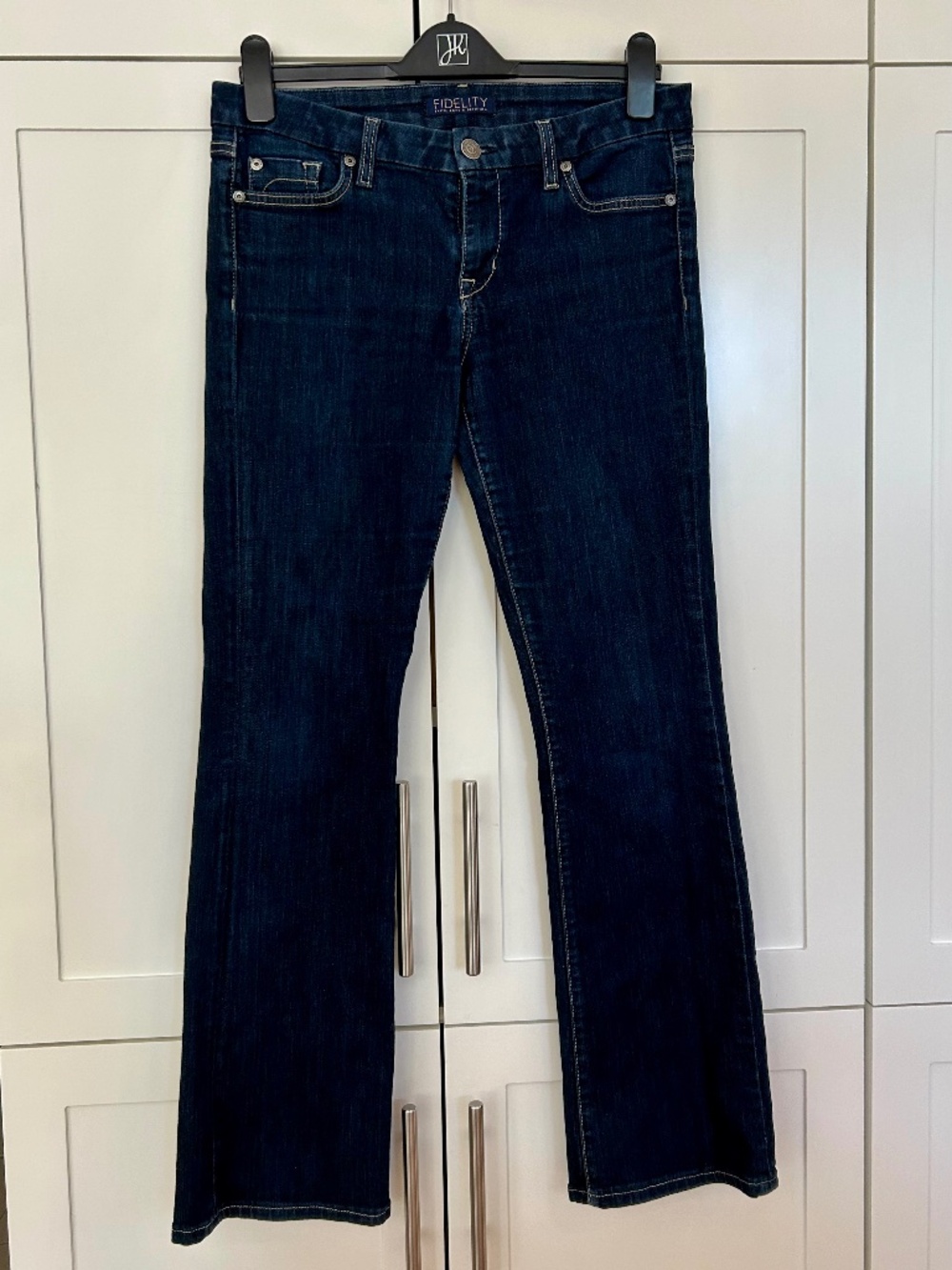 Fidelity Denim Women's Brooklyn Low-rise Slim Straight Jeans - Size 31